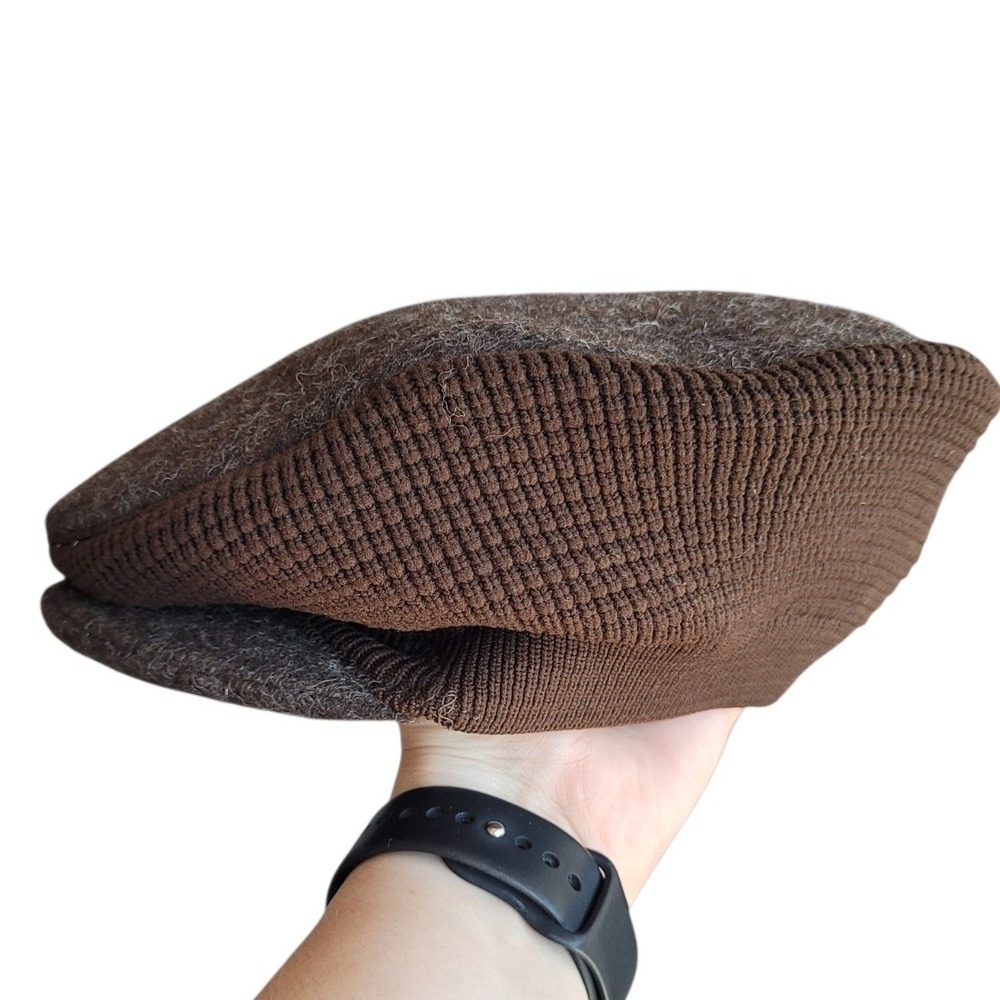 J. J. Seifert & Sons Inc Vintage OS Brown Jacob Wool Driving Cabbie Newsboy Cap